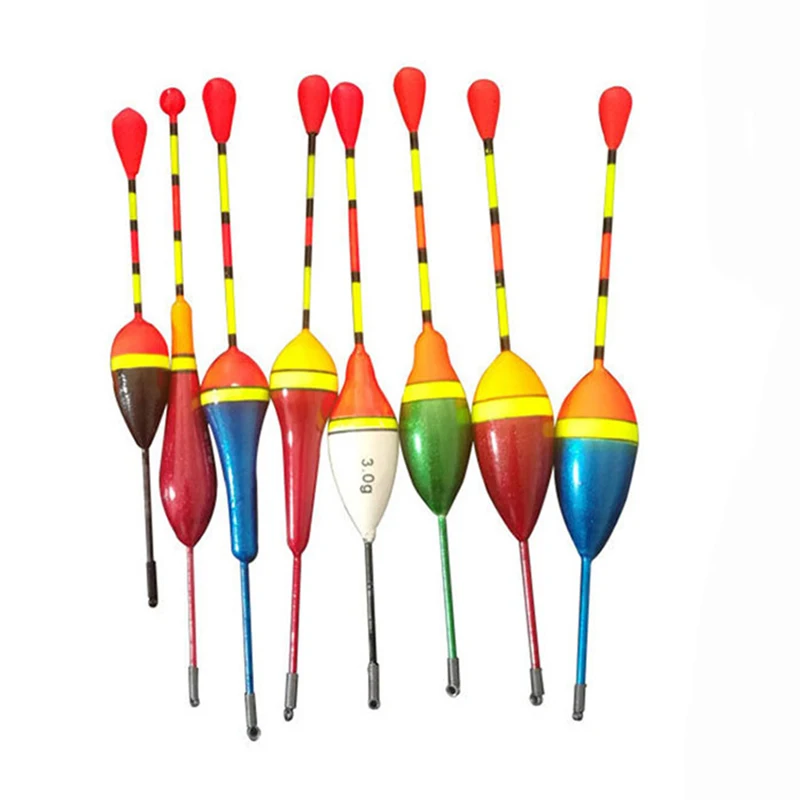5Pcs/Lot Promotion Fishing Floats Set Buoy Bobber Fishing Light Stick Floats Fluctuate Float Buoy For Fishing Accessories