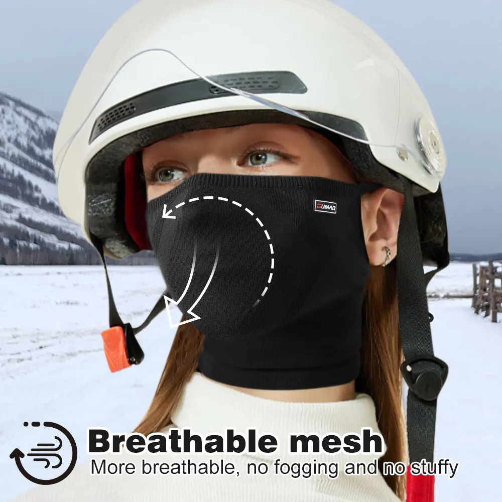Cycling Face Mask Cover Breathable Bandana Sports Hiking Camping Running Bicycle Reusable Washable Neck Gaiter Soft Scarf Men