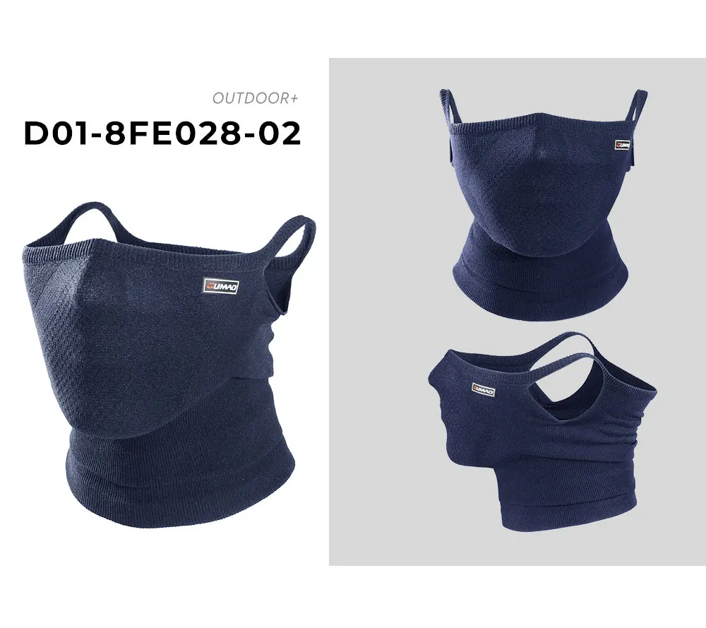 Cycling Face Mask Cover Breathable Bandana Sports Hiking Camping Running Bicycle Reusable Washable Neck Gaiter Soft Scarf Men