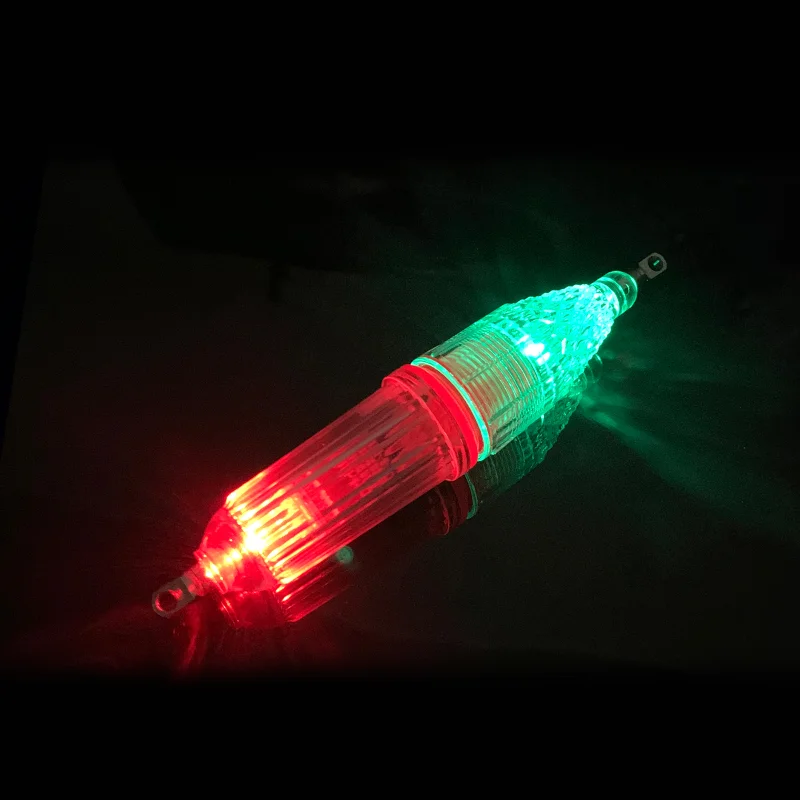 LED Luminous Fishing Light Sea Fishing Dual Light Waterproof Night Fishing Underwater Attracting Fish of Fishing Accessories