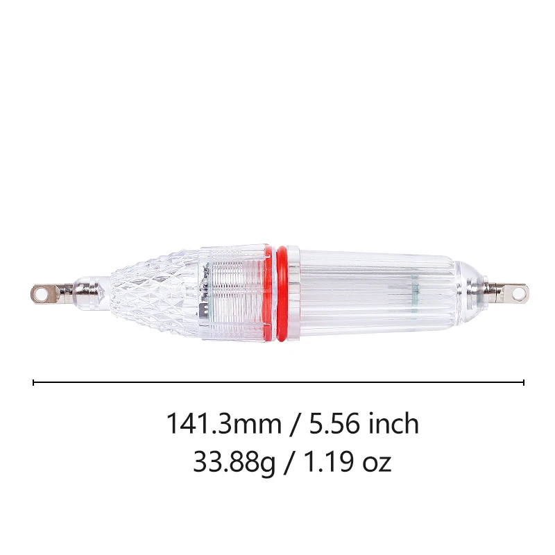 LED Luminous Fishing Light Sea Fishing Dual Light Waterproof Night Fishing Underwater Attracting Fish of Fishing Accessories