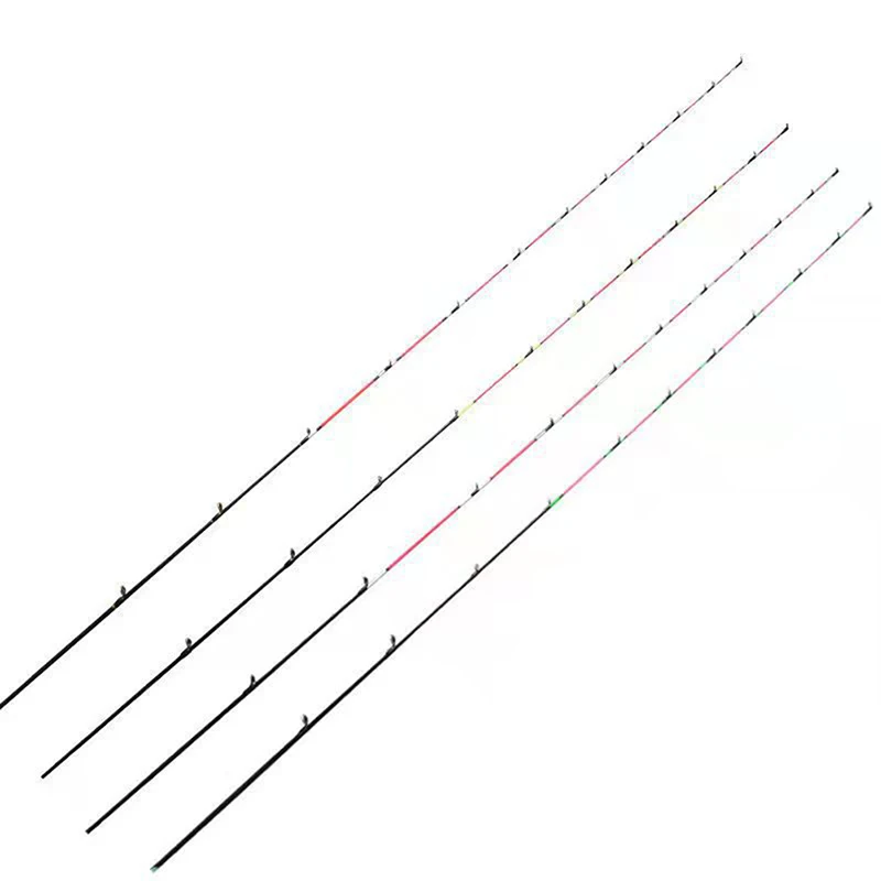 55cm HalfTitanium Alloy Raft Tip Flexible Rod Tip for Night Fishing Raft Repair Refit Replacement Fishing Tackle Pole Accessorie