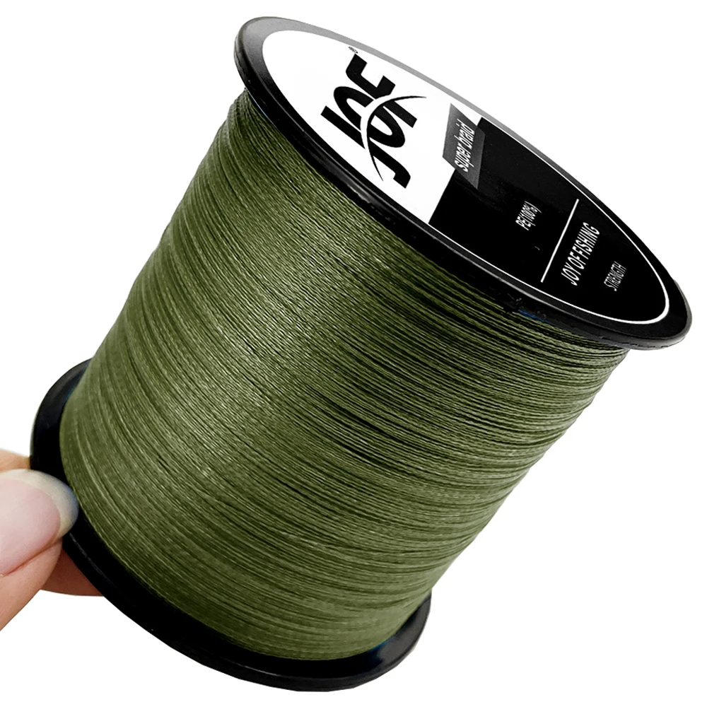 JOF Carp Fishing Line 8 Strands/4 Strands 500M/300M Braided Multifilament PE Cord Janpan Material 10-120LB