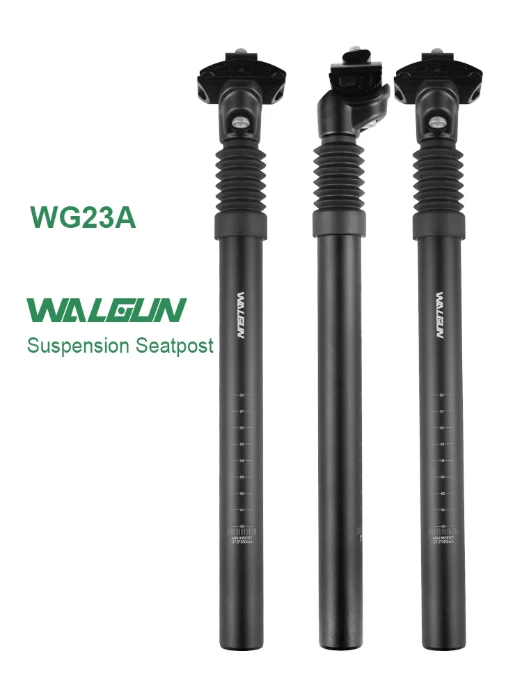 WG23A Suspension Seatpost 27.2 Mtb Mountain Bike Saddle Shock Bicycle Dropper Seat Post Tube 28.4 28.6 28.8 30.4 30.9 31.6 31.8