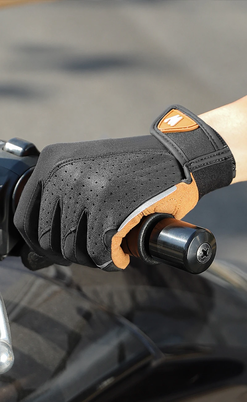 WEST BIKING Autumn Winter Men's Full Finger Cycling Gloves Anti-Slip Touch Screen Sports Gloves Thin Breathable /Thick Thermal