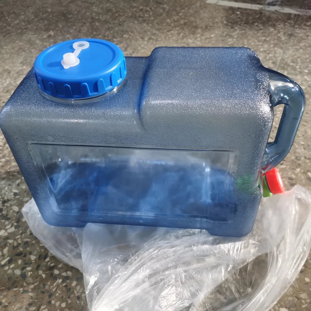 15-5L Capacity Outdoor Water Bucket with Faucet Portable Water Tank for Outdoor Camping Hiking Picnic Water Container
