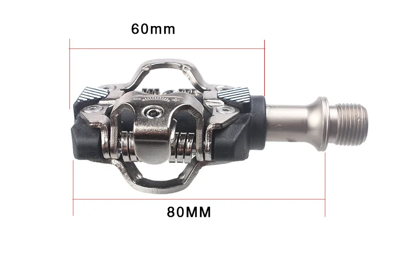 RACEWORK MTB Bike Pedals 2 Sealed Bearings Dust/Water Resistance High Strength Bike Parts For Shimano SPD System