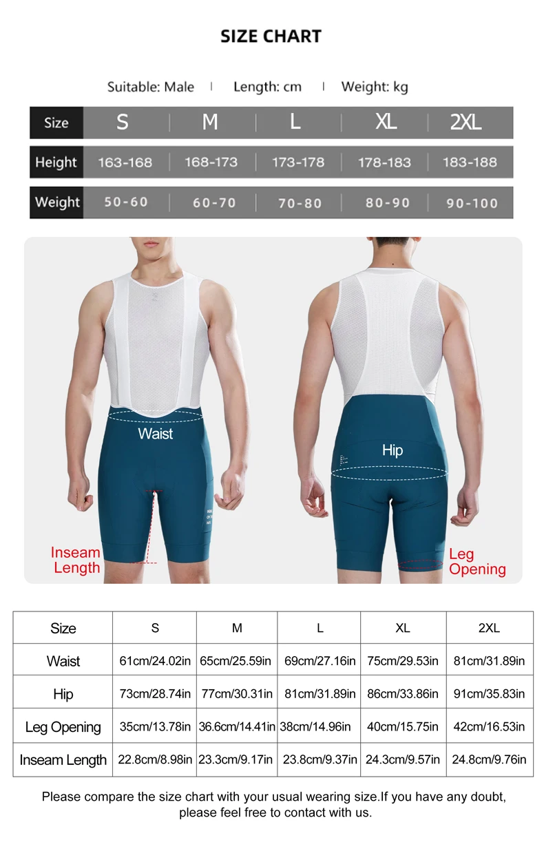 INBIKE Summer Cycling Bib Shorts 3D Padded Men's MTB Bike Shorts Pants Man Road Cycling Pants Bicycle Shorts with Pocket Clothes