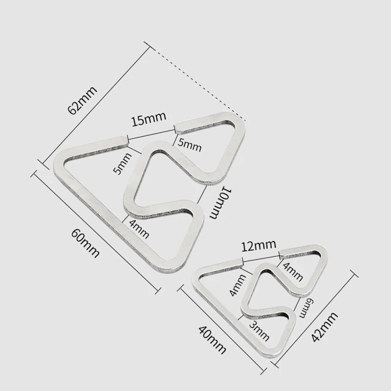 Outdoor Camping Multifunctional Integrated Hook Metal Tent Lamp Rack Double-headed Hanger Bidirectional Return Hook Outdoor Camp
