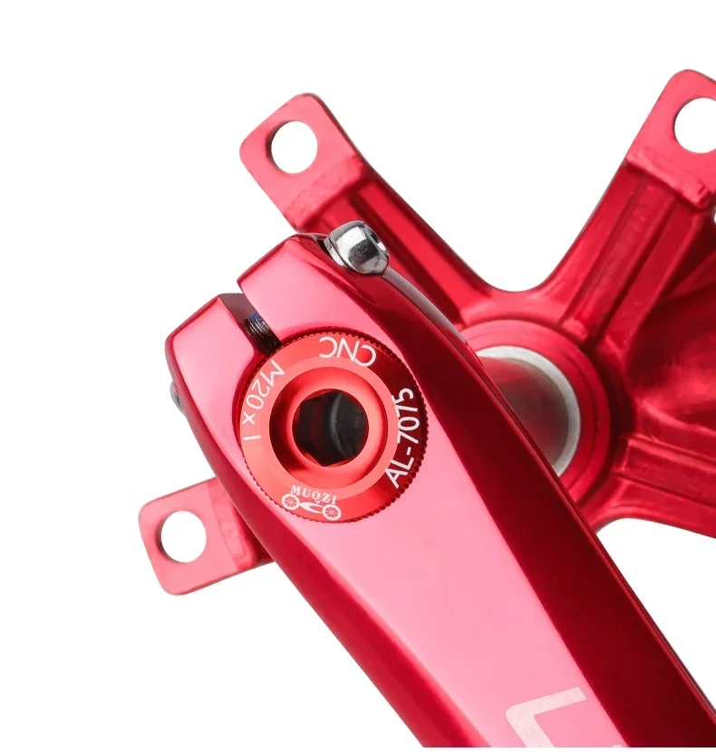MUQZI MTB Bike M15 M18 M19 M20 Cranks Screw CNC 7075 Aluminum Alloy Crankset Cover Cycling Parts For Crank Bolt Cap
