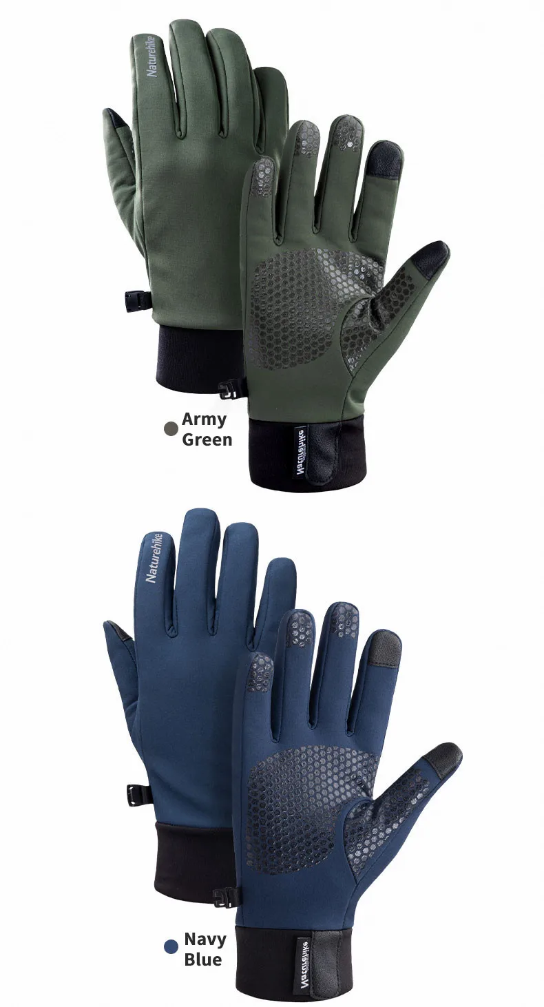 Naturehike Sports Gloves Waterproof Keep Warm Winter Gloves Men Women Outdoor Hiking Climbing Gloves Cycling Motorcycle Gloves