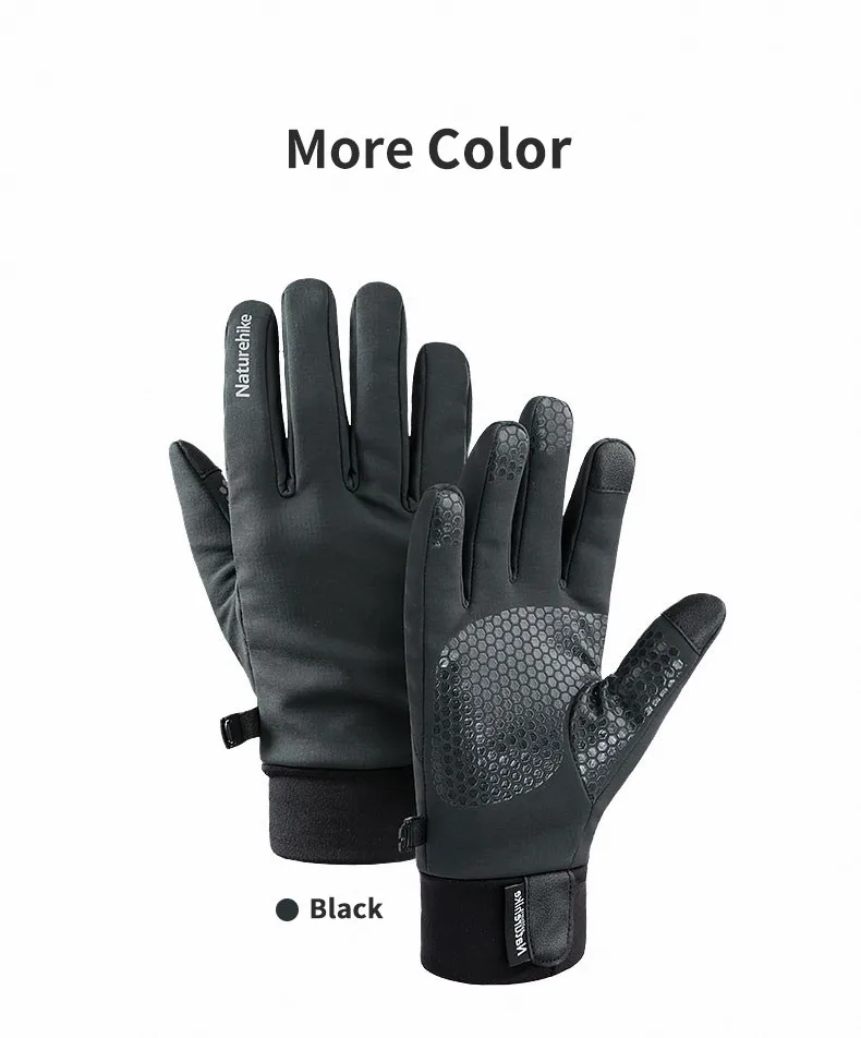 Naturehike Sports Gloves Waterproof Keep Warm Winter Gloves Men Women Outdoor Hiking Climbing Gloves Cycling Motorcycle Gloves