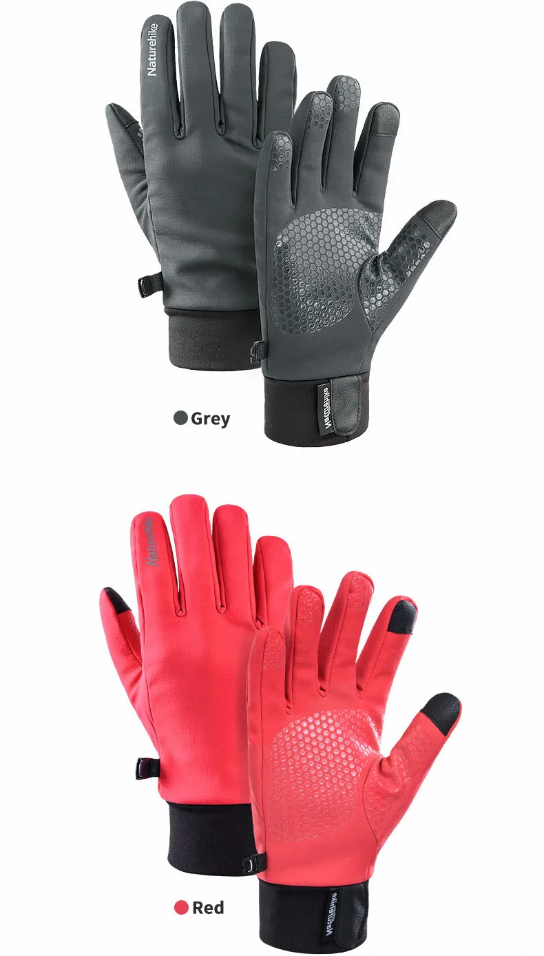 Naturehike Sports Gloves Waterproof Keep Warm Winter Gloves Men Women Outdoor Hiking Climbing Gloves Cycling Motorcycle Gloves