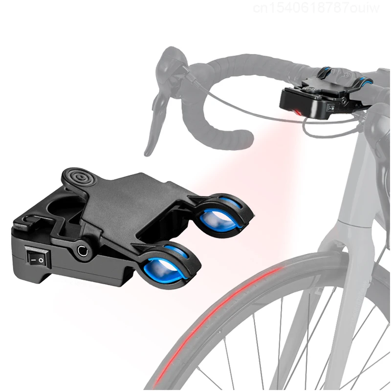 Bicycle Handlebar Calibrator Laser Bike Tool Seat Center Adjuster Measurement Tool Bike Seat Aligner Aligning Indicator Tool