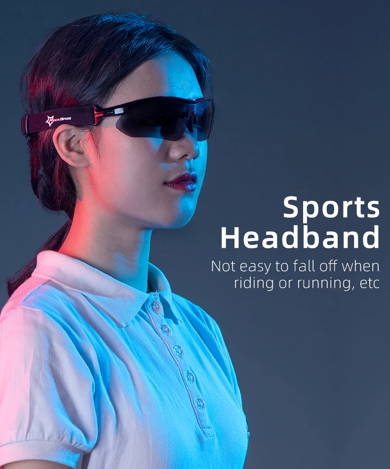 ROCKBROS Cycling Polarized glasses Bike Outdoor Sports Sunglasses MTB Road PC Goggles Eyewear Glasses 5/3 Lens Bicycle Accessory