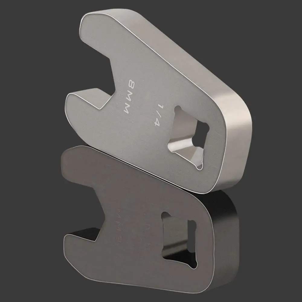 8mm Replacement Bullhorn Crowfoot Wrench Bike Disc Brake Cable Wrench for Ratchet Torque Wrench Head 1/4" Torque Wrench
