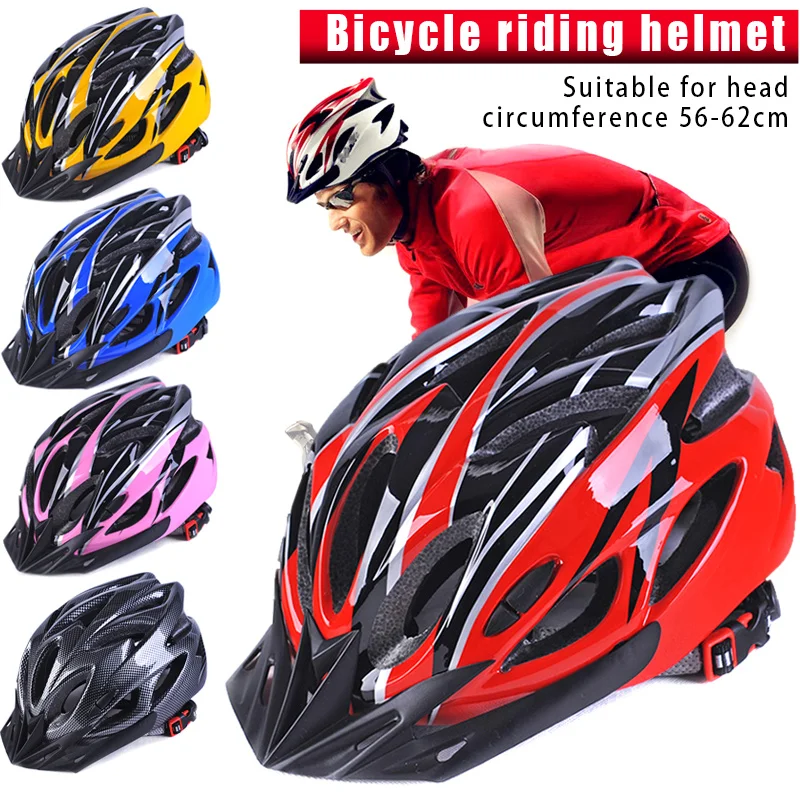 Adult Bike Helmet Mountain Bike Integrally Molding for Bike Bicycle Cycling Men Women Mountain Bike Integrally Molding