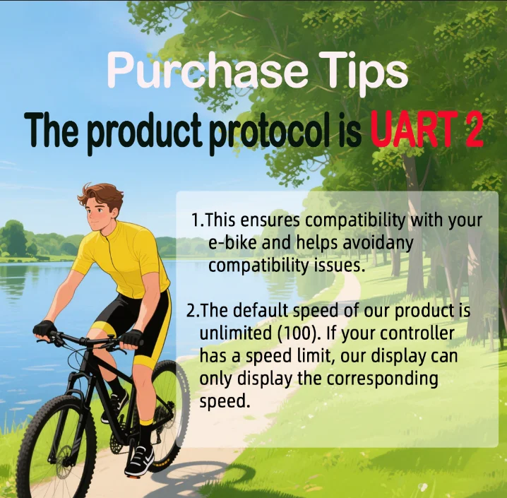 S861 Mountain UART2 Electric Bicycle Waterproof Assembly Parts Waterproof 24V/36V/48V Bicycle Speedometer Bike Computer Ebike