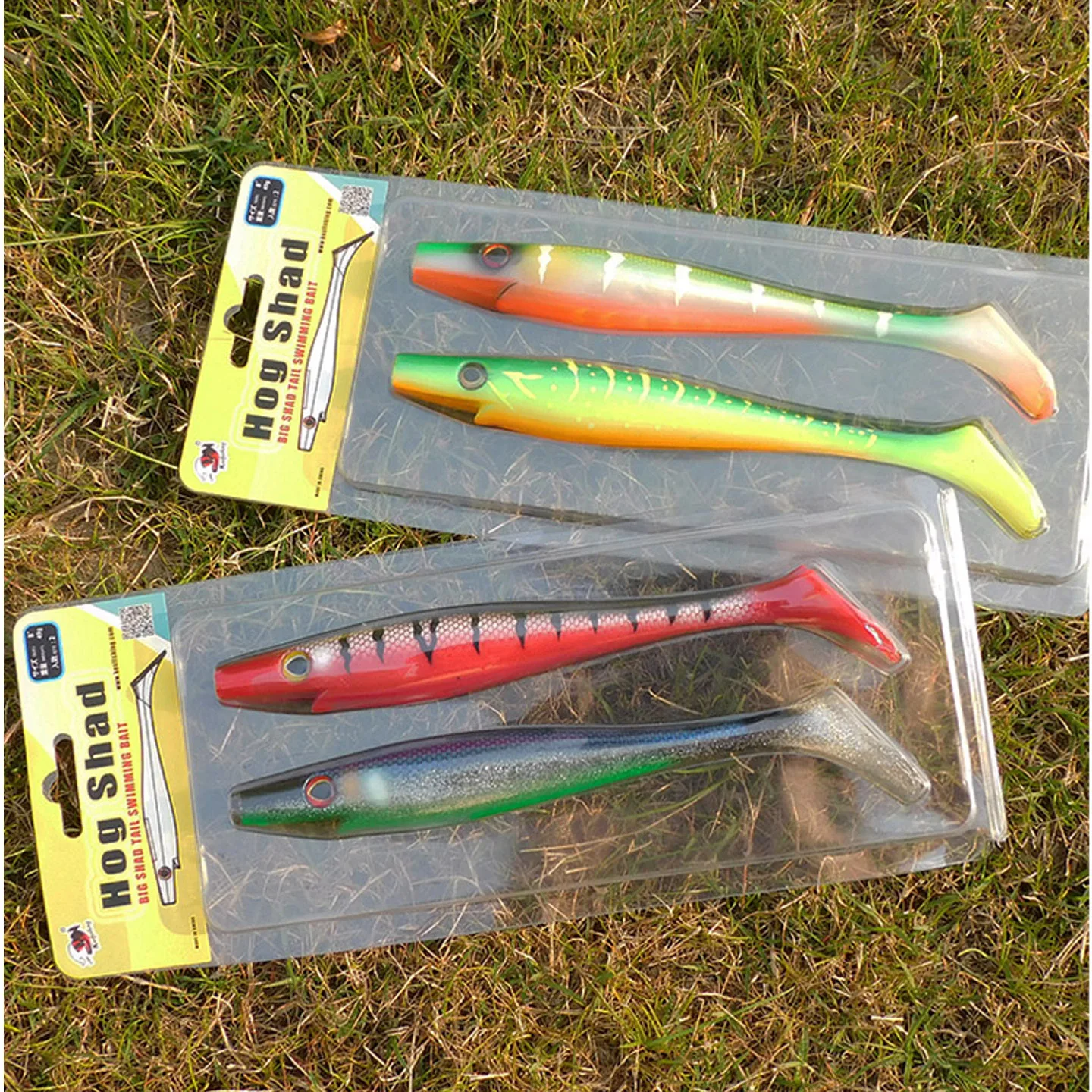 ESFISHING Fishing Lures Big Hog Shad 150mm Soft lure Swimbait Carp Fishing Artificial bait For Perch Pike Bass
