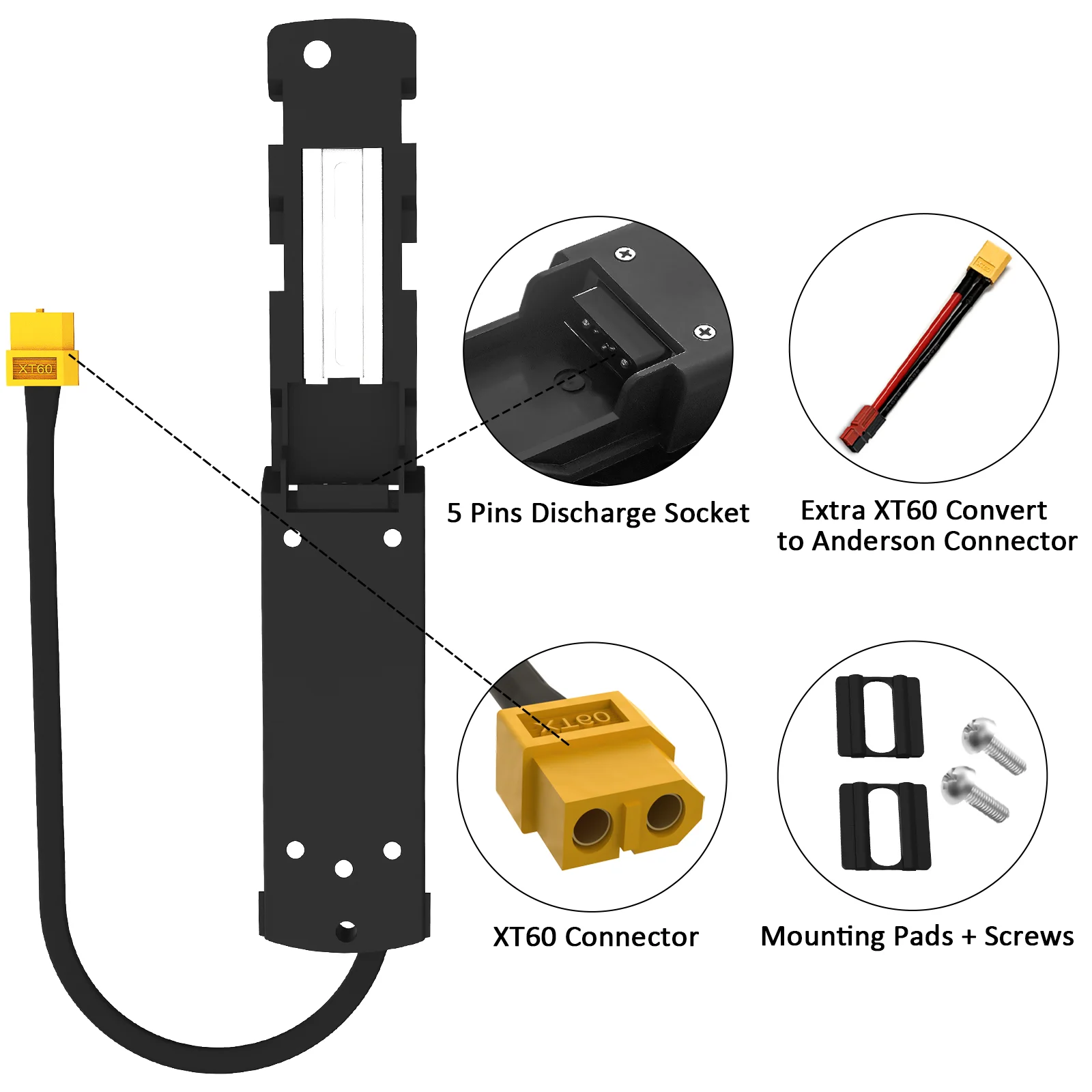 Hailong Mounting Base Hailong 2-3 Polly Mounting Plate Hailong Battery Mounting Plate Holder