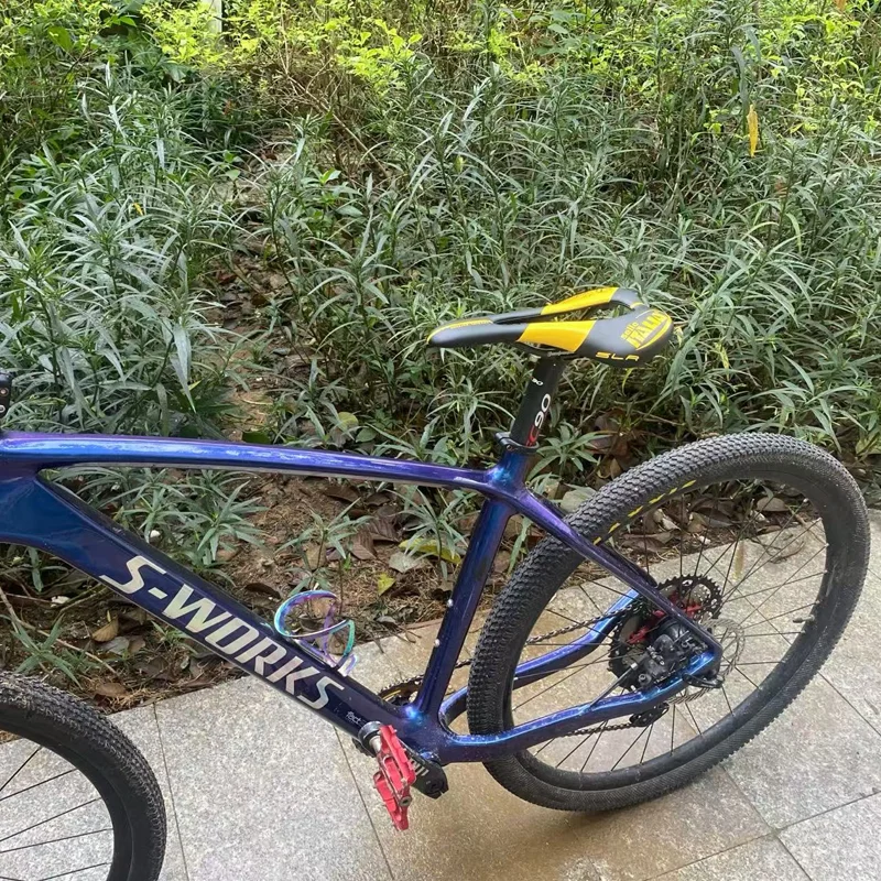 Samana-All Carbon Fiber Seat, Ultralight, Italia SLR, Tekno Flow, High Performance, Open Seat, SuperFlow MTB, Road Race