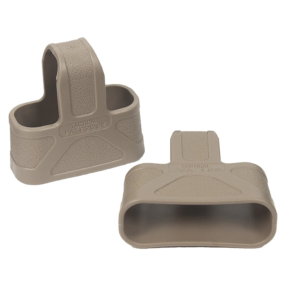 Tactical 3pcs Fast Mag Pull Rubber Cage Loops 9mm 5.56 7.62 For Shooting Hunting Paintball Airsoft M4 M16 AK Magazine Assist