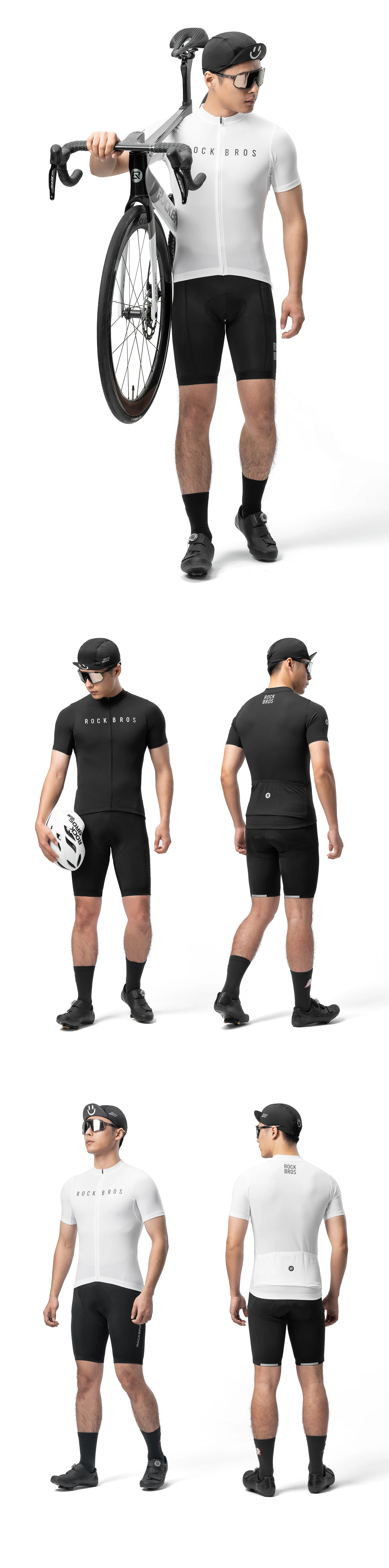 ROCKBROS Quick Dry Short Sleeve Sport T Shirt Gym Jerseys Fitness Shirt Breathable Sportswears Cycling shirt