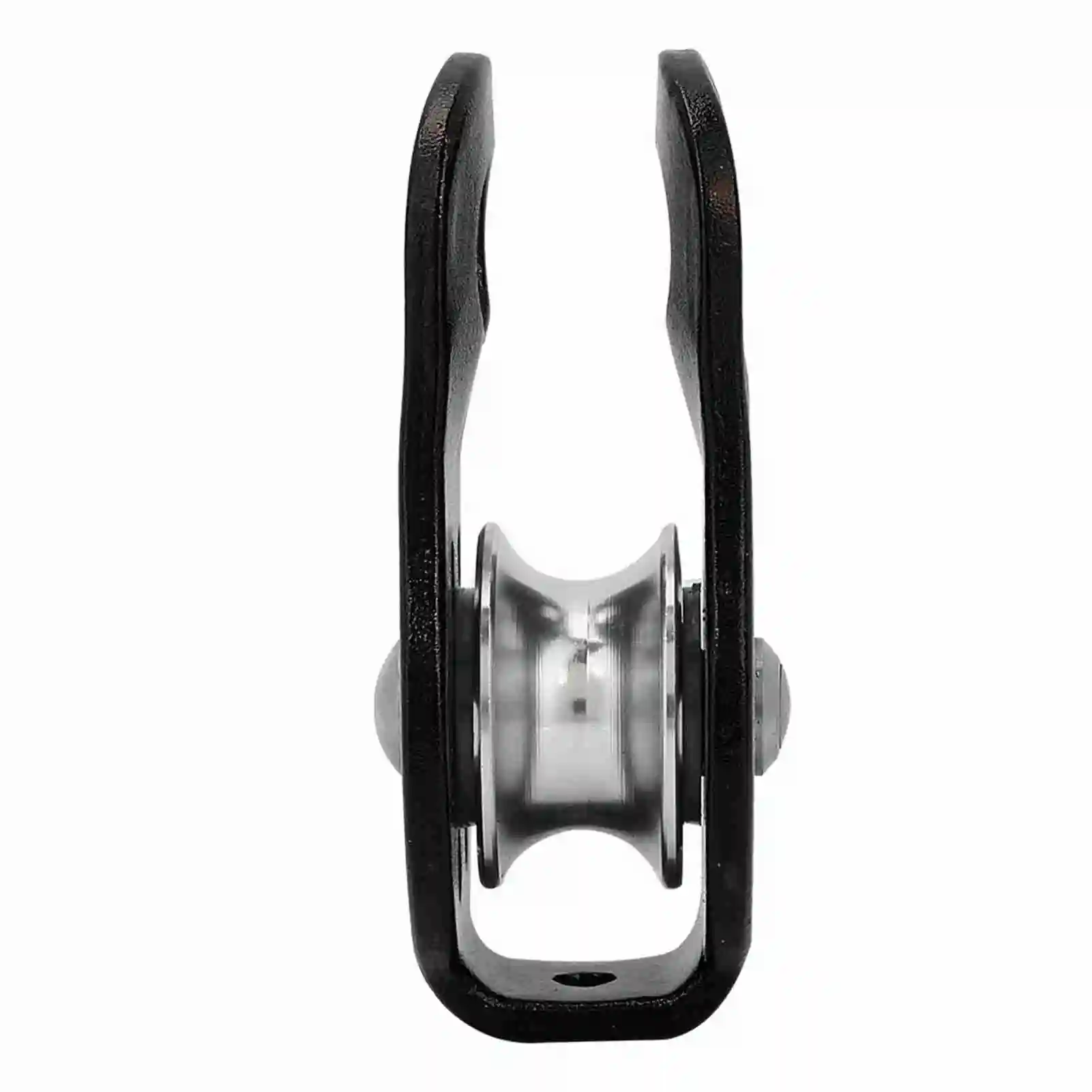 Rock Climbing Single Pulley 26KN Aluminum Alloy Heavy Duty Single Swivel Suitable for 12MM Rope Multi-color Single Sale