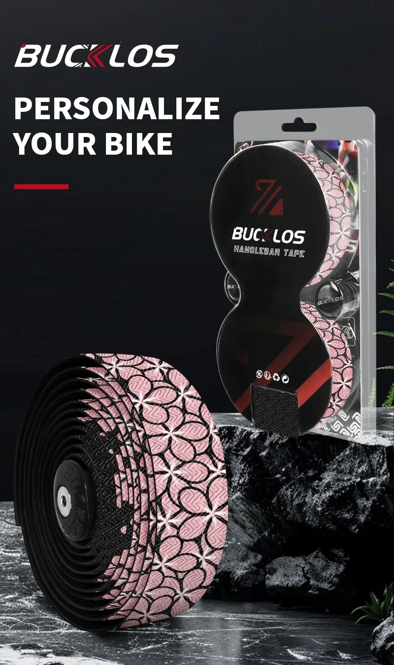 BUCKLOS Speed Handlebar Tape Non-slip Race Bike Bar Tape Waterproof Road Bike Handlebar Tape Gravel Bicycle Handle Bar Belt