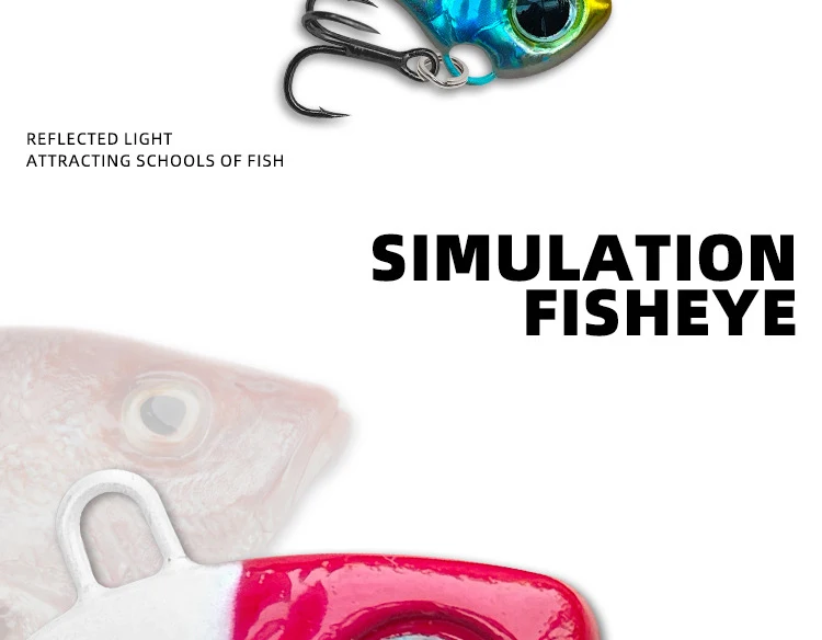 Testar Fishing Lures 5g 7g 10g 15g 20g Rotating Metal VIB Vibration Spinner Spoon Ice Fishing Jigs Trout Winter Fishing Baits