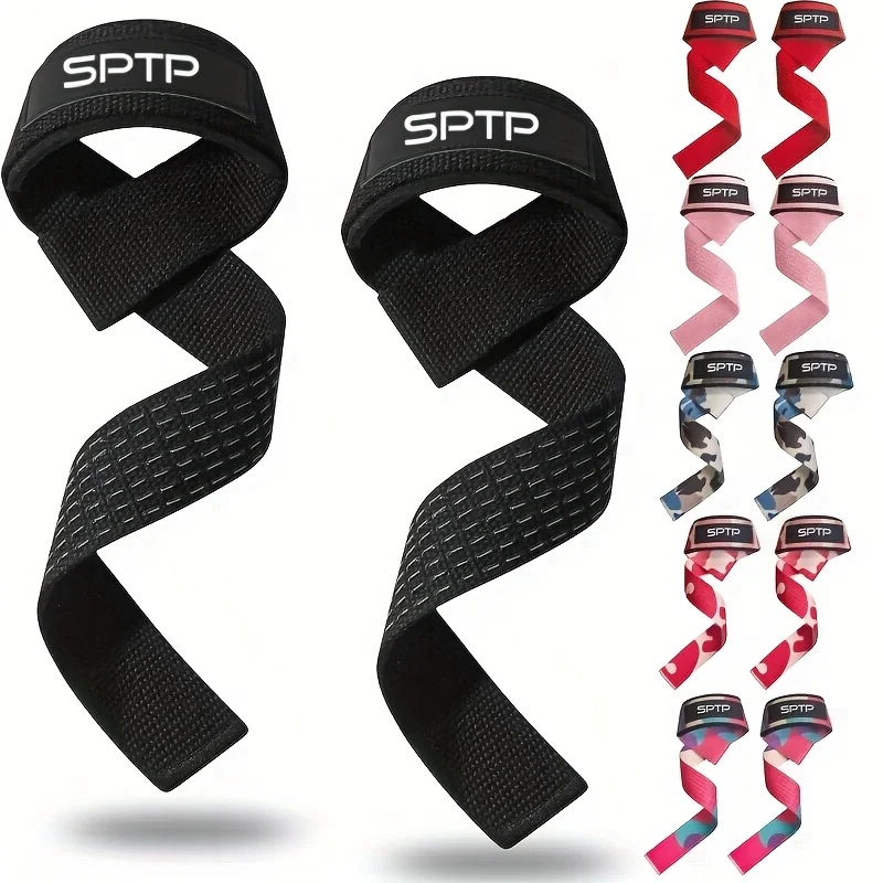 Weight Lifting Straps for Weightlifting, Gym Lifting Wrist Straps, Deadlift Straps with Anti Slip Silicone and Neoprene Padded