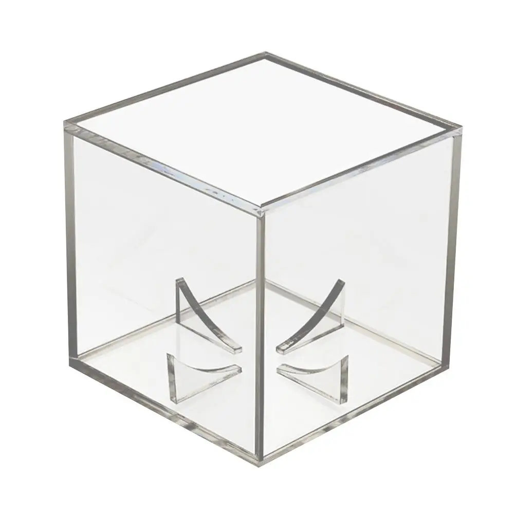 Acrylic Baseball Display Case Clear Memorabilia Storage Case Holds 1 Standard Size Baseball Suitable For Collector Organizer