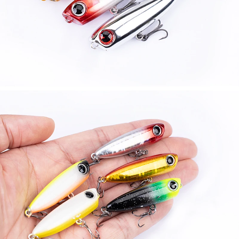 OUTKIT 2025 3.2g Floating Pencil Fishing Lure Top Water Dog Hard Lures Baits Wobbler Artificial Hard Bait Fishing Tackle Pesca