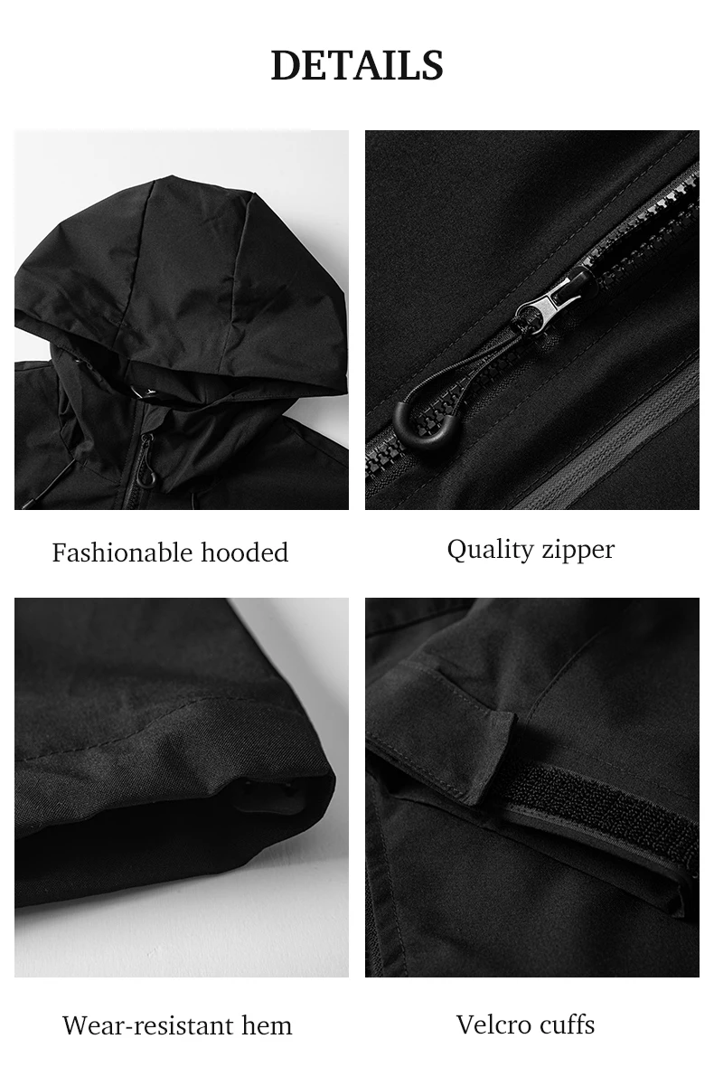 LNGXO Men Women Waterproof Hiking Jacket Trekking Camping Mountaineering Windbreaker Unisex Outdoor Sport Windproof Rain Coat