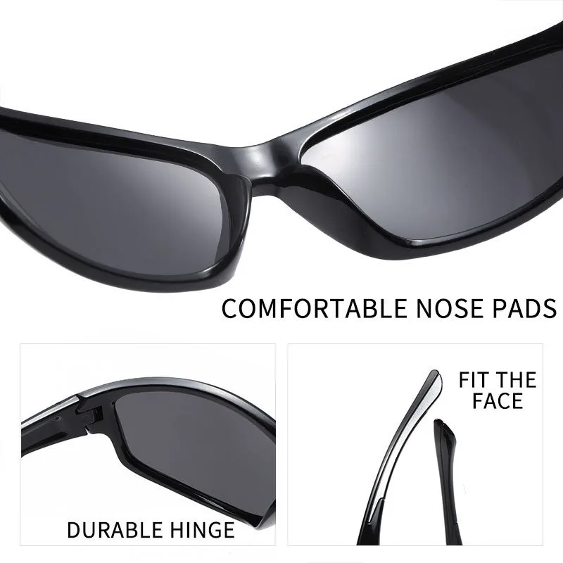 Okum Fashion Polarized Glasses UV400, Anti-UV, Anti-Glare, Strong Light, Suitable for Cycling, Driving, Fishing, Etc