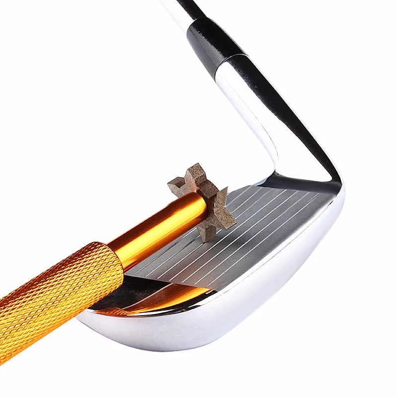 Golf Sharpener Golf Club Grooving Sharpening Tool Golf Club Sharpener Head Strong Wedge Alloy Wedge Sharpening Cut