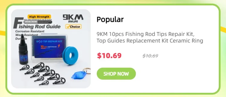 9KM Fishing Rod Guide 8~120Pcs Spinning Rod Repair Kit Stainless Steel Casting Rod Building Ceramics Ring Rod Replacement Set