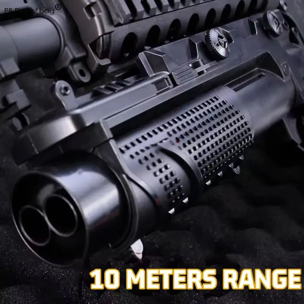 Outdoor Sports M203 Gel Balls Grenade Launcher M416 Foam Soft Bullet 20mm DIY Down Hanging CS Toy Accessories QG811