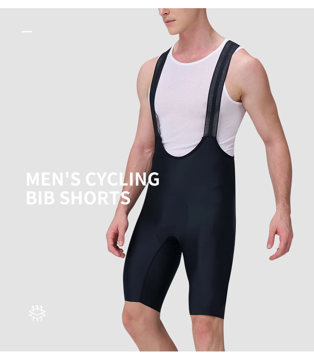 BCBE-ING Men's Bretelle Seamless Cycling Bib Shorts Italy 7 Hour Elastic Interface Pad Cycling Shorts MTB Bicycle Bib Shorts