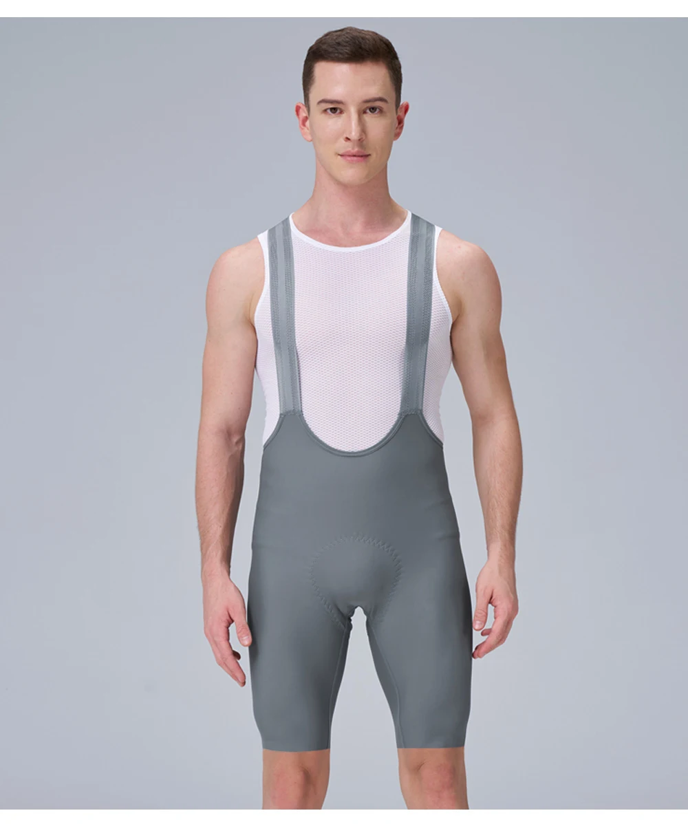 BCBE-ING Men's Bretelle Seamless Cycling Bib Shorts Italy 7 Hour Elastic Interface Pad Cycling Shorts MTB Bicycle Bib Shorts