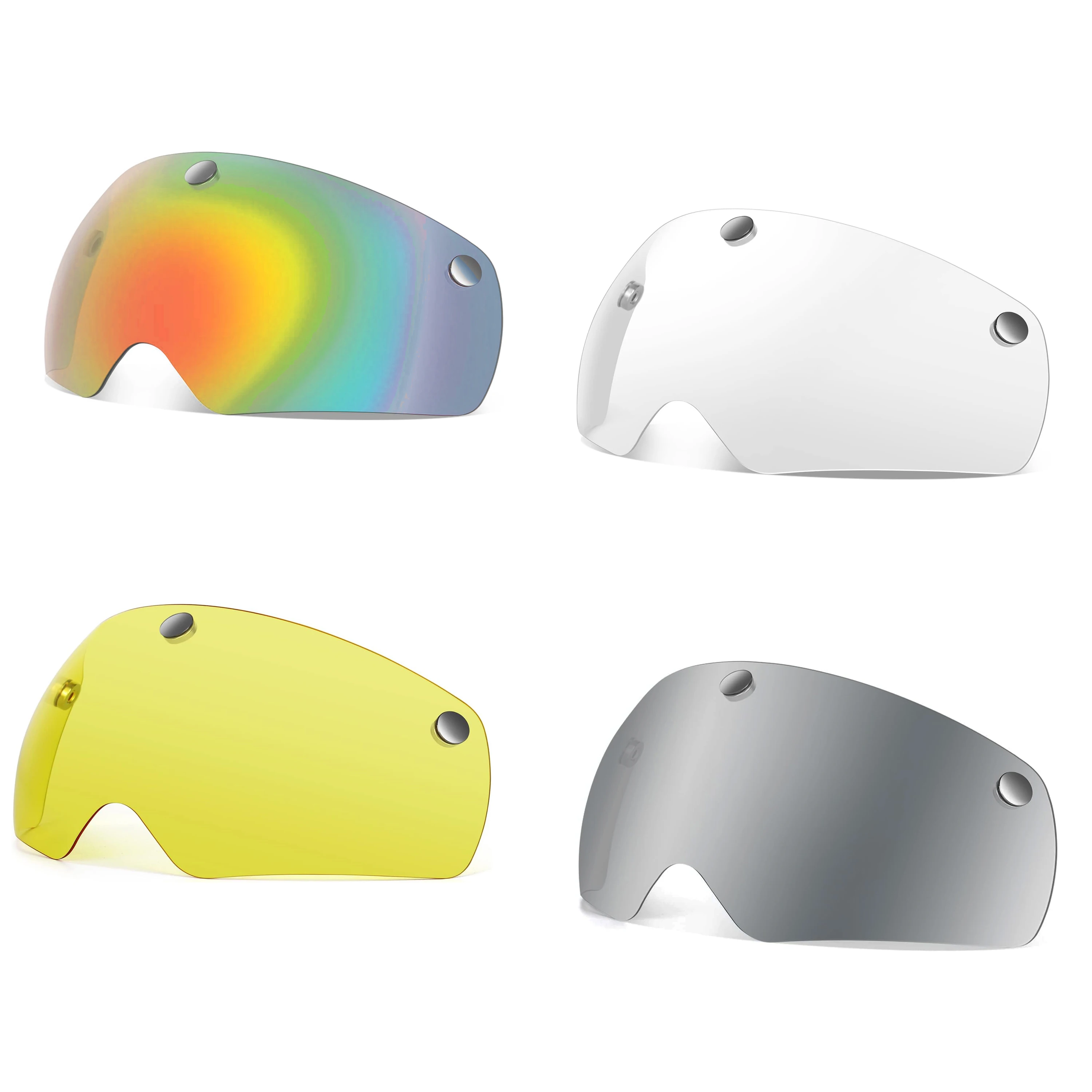 PJT Helmet Glasses Casco Ciclismo Lens Helmet Road Cycling Helmet Len Goggles Bike Helmet Goggles Accessories Goggles Lens Only