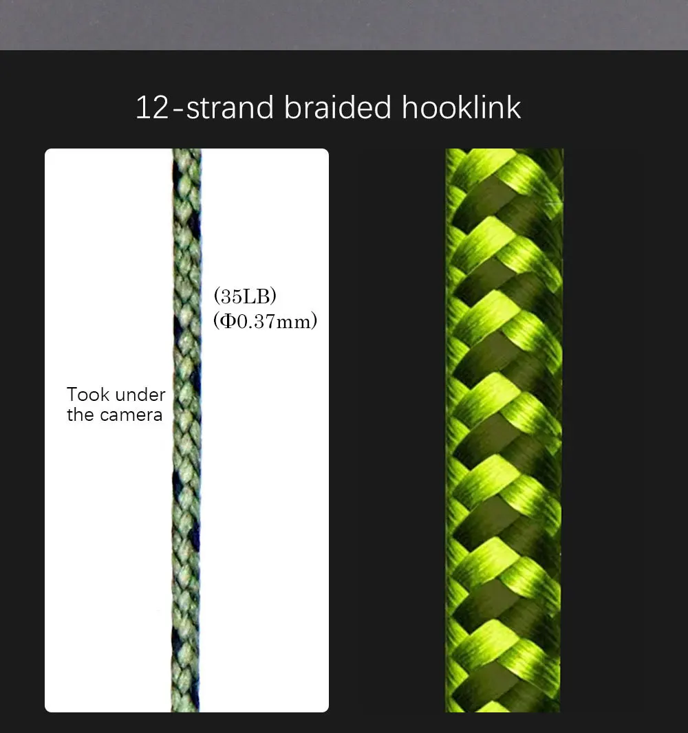 6pcs Carp Fishing Ready Tied Hair Rigs Alloy Steel Carp Fishing Hook Braided Line For Method Feeder Fishing Accessories Tackle