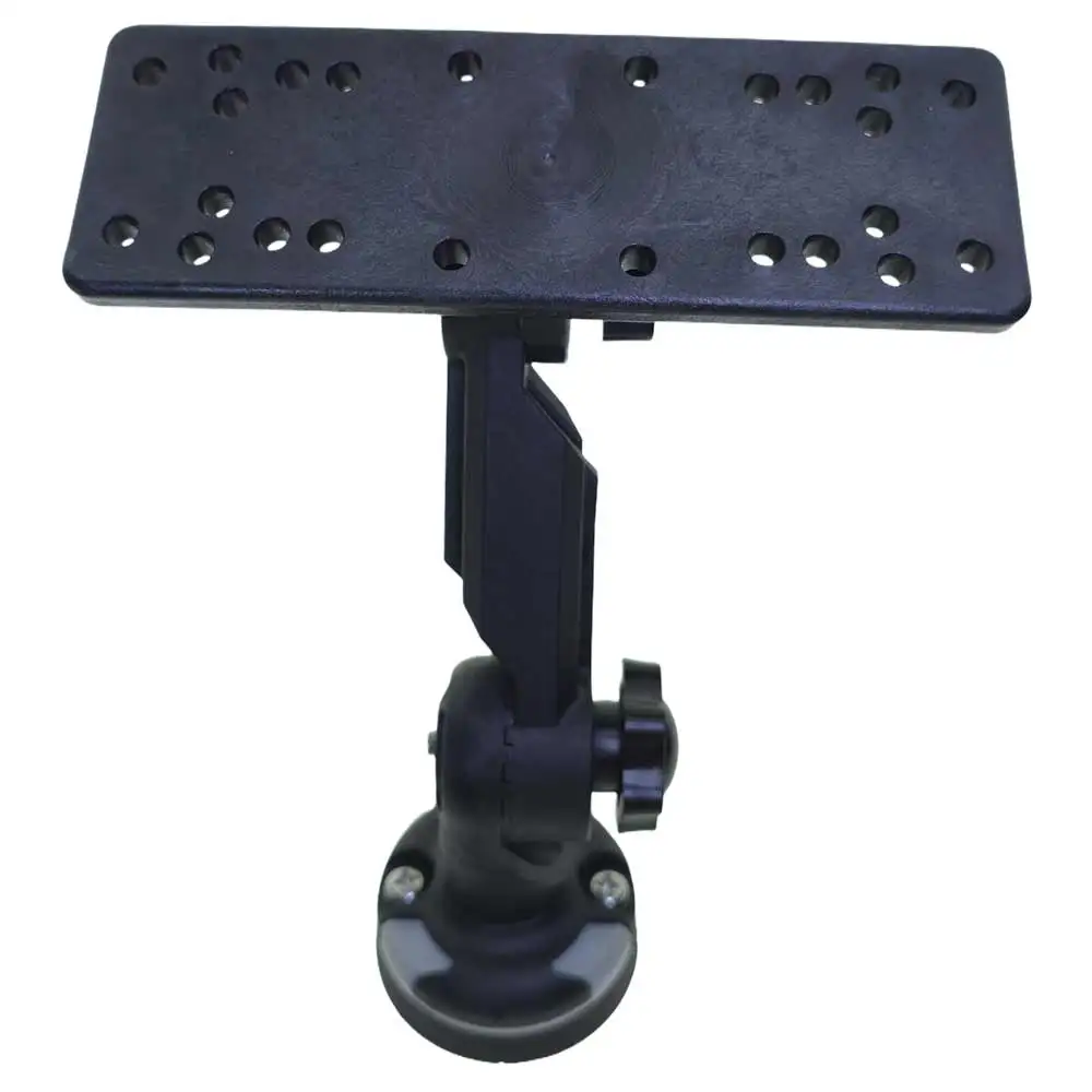 Kayak Drifting Canoe Fishfinder Mount Boat Sonar Holder for Garmin, Lowrance & Raymarine Marine Dinghy PVC Boat GPS Holder Plate