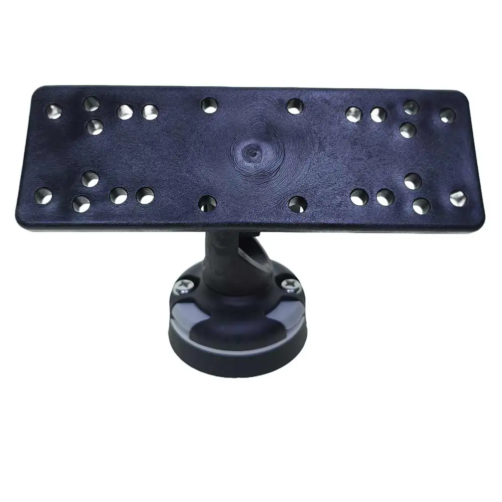 Kayak Drifting Canoe Fishfinder Mount Boat Sonar Holder for Garmin, Lowrance & Raymarine Marine Dinghy PVC Boat GPS Holder Plate