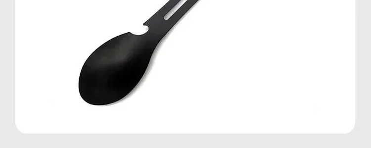 Camping Utensils Set Stainless Steel Outdoor Survival Gear 5 in 1 Tableware Travel Hiking Cutlery Fork Spoon Opener