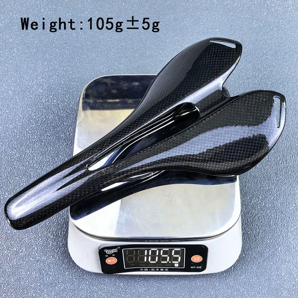 T800 Full Carbon Saddle MTB/Road Bicycle Carbon Fiber Ultralight Saddle Bike Saddle Carbon Fiber Riding Seat Cushion BicycleSeat