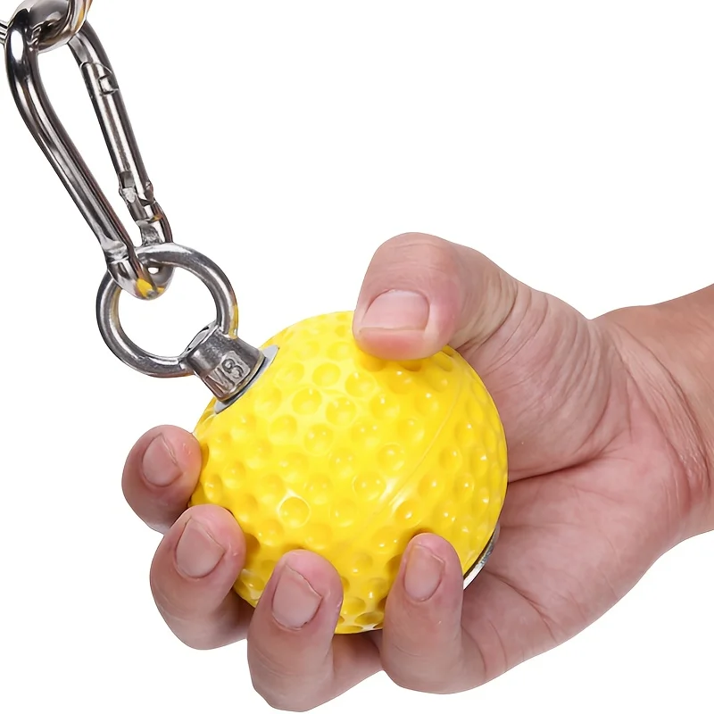 Pull Up Power Ball Hold Grips, Multifunctional Non-Slip Hand Grips Strength Trainer Exerciser for Bouldering Pull-up Kettlebells