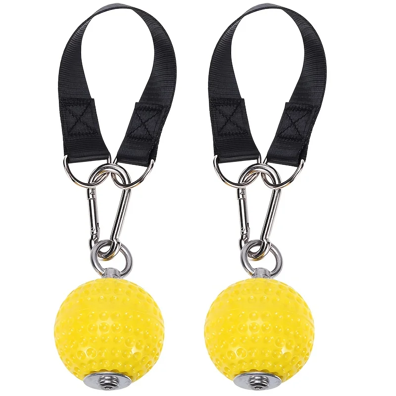 Pull Up Power Ball Hold Grips, Multifunctional Non-Slip Hand Grips Strength Trainer Exerciser for Bouldering Pull-up Kettlebells