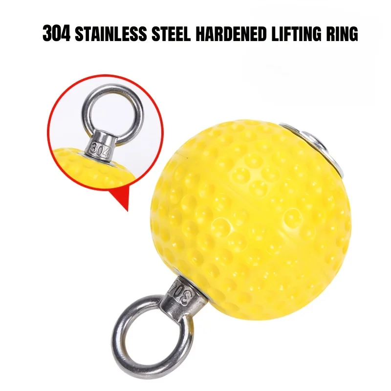 Pull Up Power Ball Hold Grips, Multifunctional Non-Slip Hand Grips Strength Trainer Exerciser for Bouldering Pull-up Kettlebells