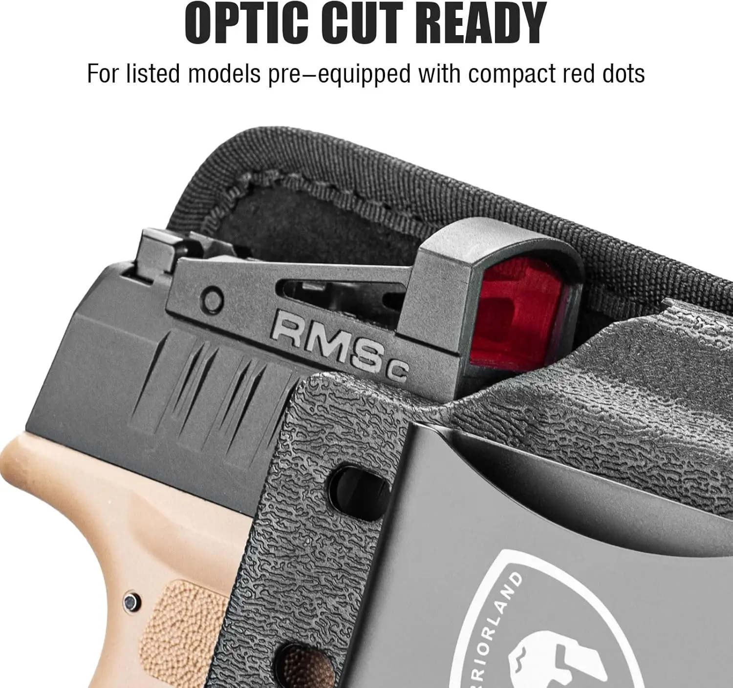 For Springfield Hellcat Pro/Hellcat/Hellcat RDP & OSP,IWB Hybrid Holster,Concealed Carry Holster,Ultimate Comfort | Right Hand